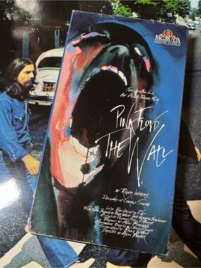 Pink Floyd, the wall hi-fi stereo VHS movie tape MGM home video